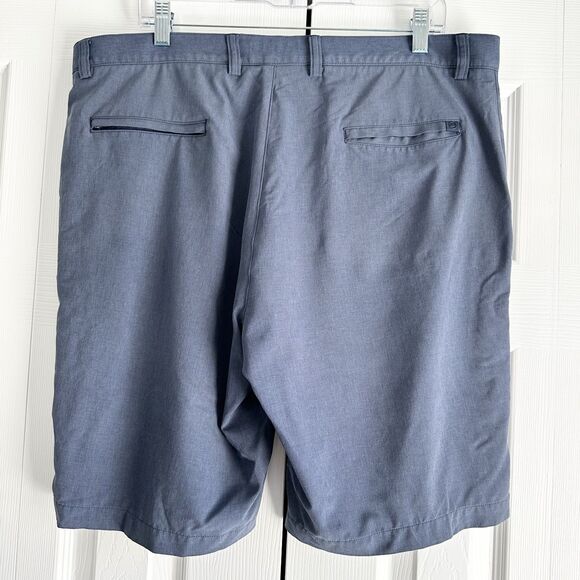 Peter Millar Shorts Mens Size 38 Slate Blue Performance Flat Front Stretch Golf - Picture 3 of 10